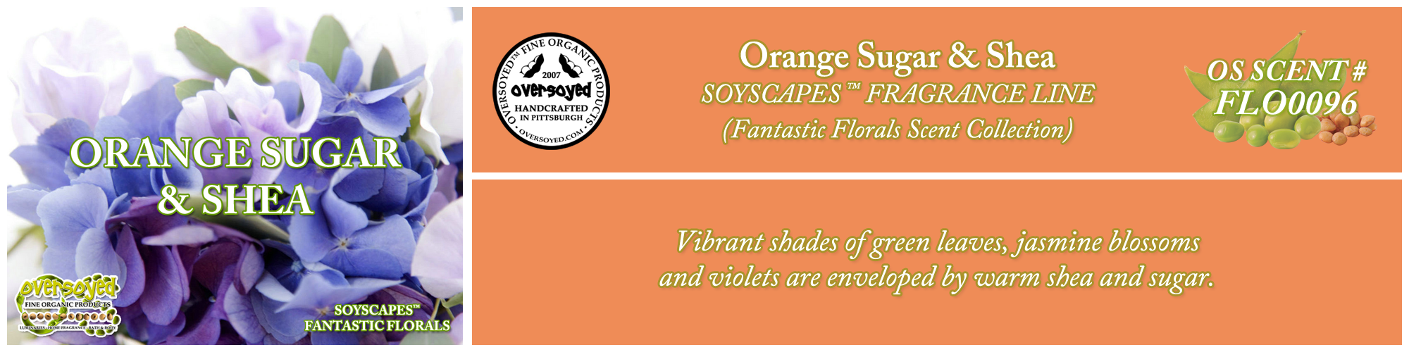 Orange Sugar & Shea Handcrafted Products Collection