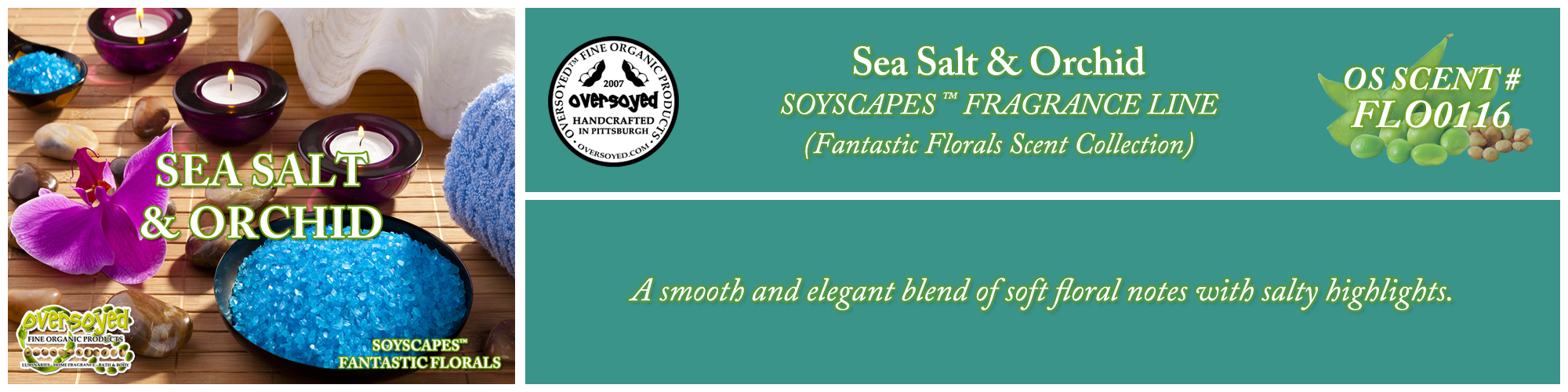 Sea Salt & Orchid Handcrafted Products Collection