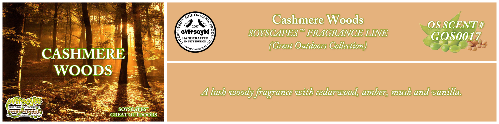 Cashmere Woods Handcrafted Products Collection