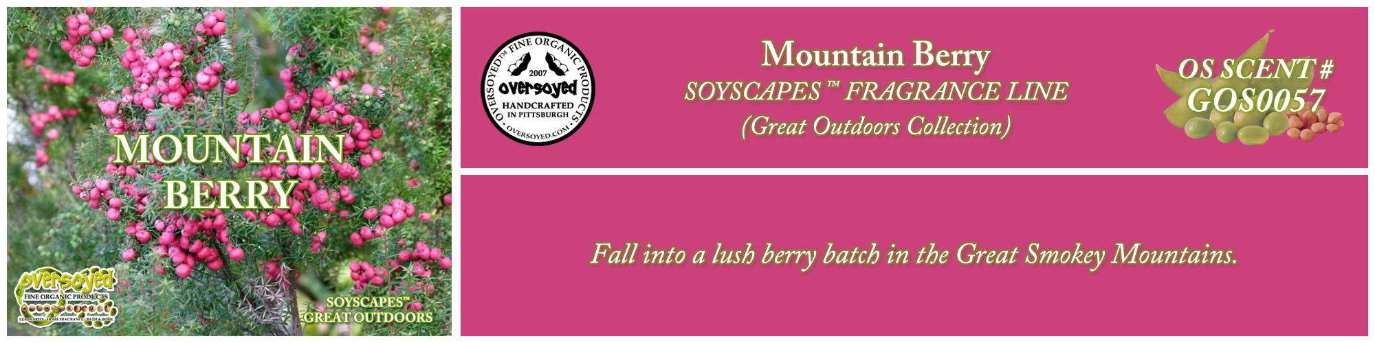 Mountain Berry Handcrafted Products Collection