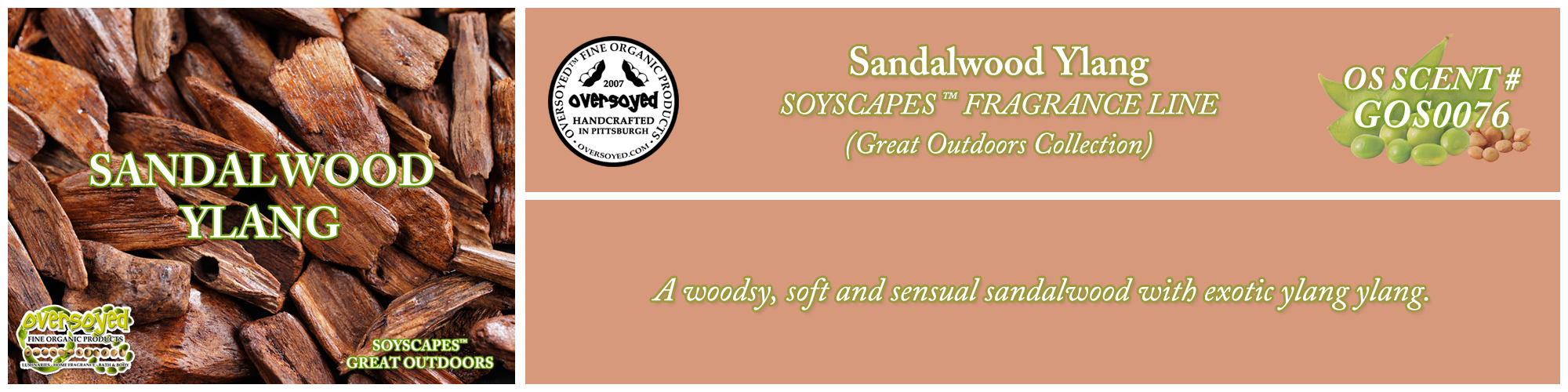 Sandalwood Ylang Handcrafted Products Collection