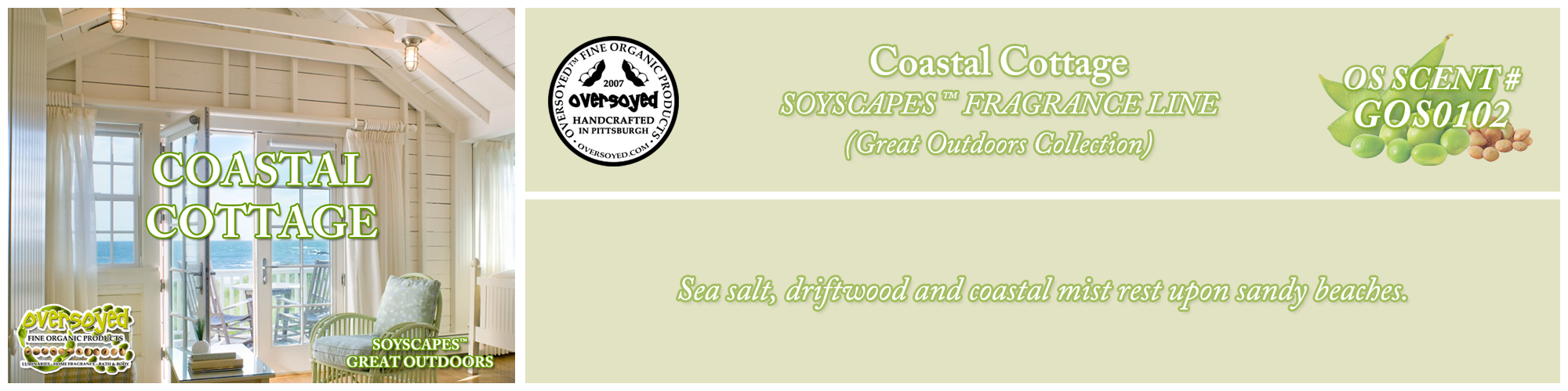 Coastal Cottage Handcrafted Products Collection