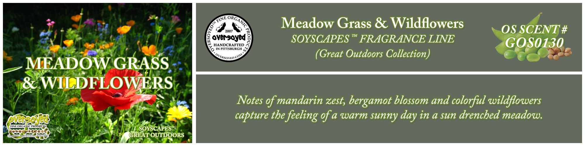Meadow Grass & Wildflowers Handcrafted Products Collection