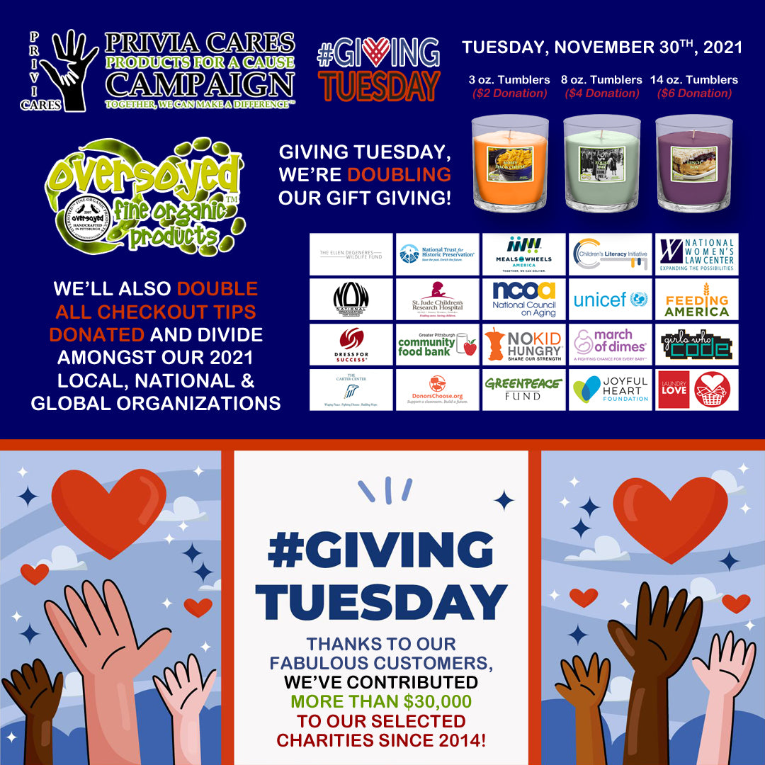 Giving Tuesday 2021 Sale Event - National Deal Week - November 30, 2021