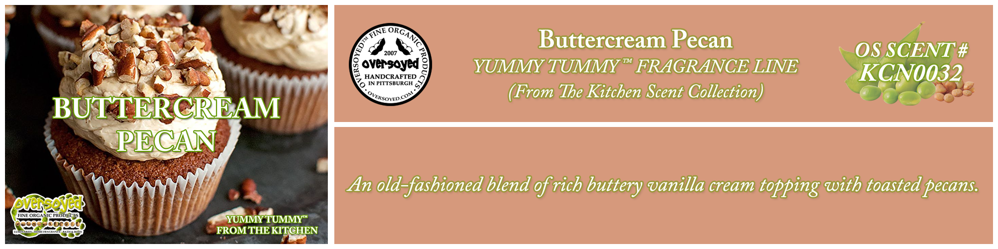 Buttercream Pecan Handcrafted Products Collection