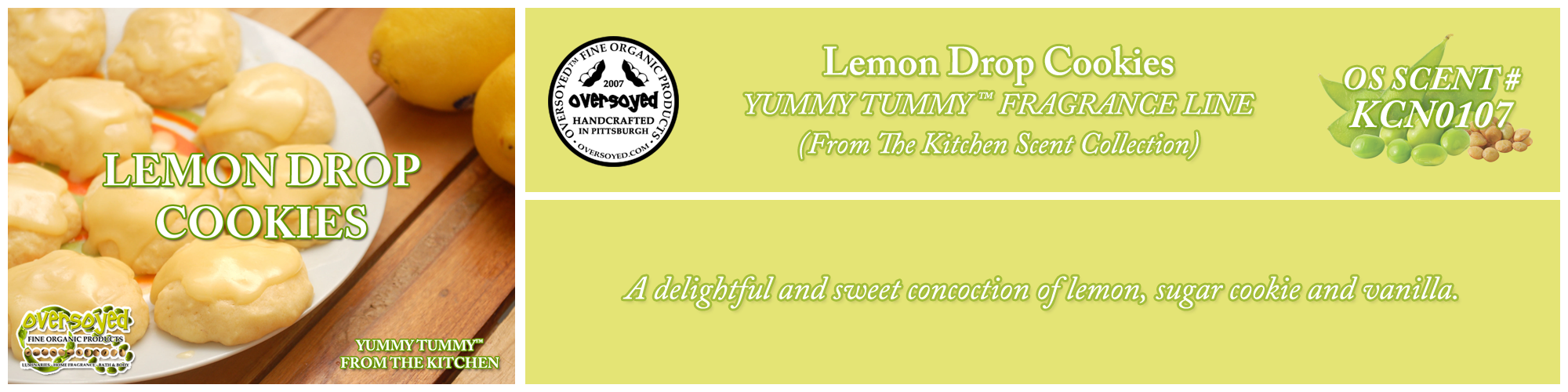 Lemon Drop Cookies Handcrafted Products Collection