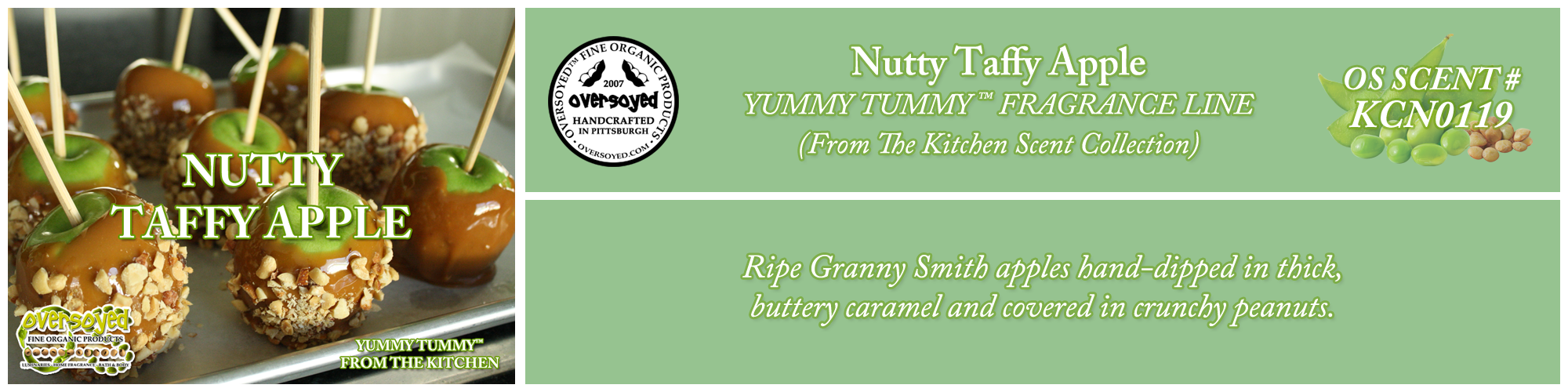 Nutty Taffy Apple Handcrafted Products Collection