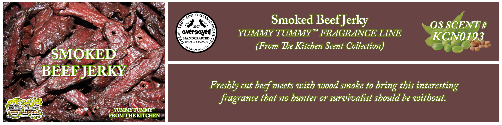 Smoked Beef Jerky Handcrafted Products Collection