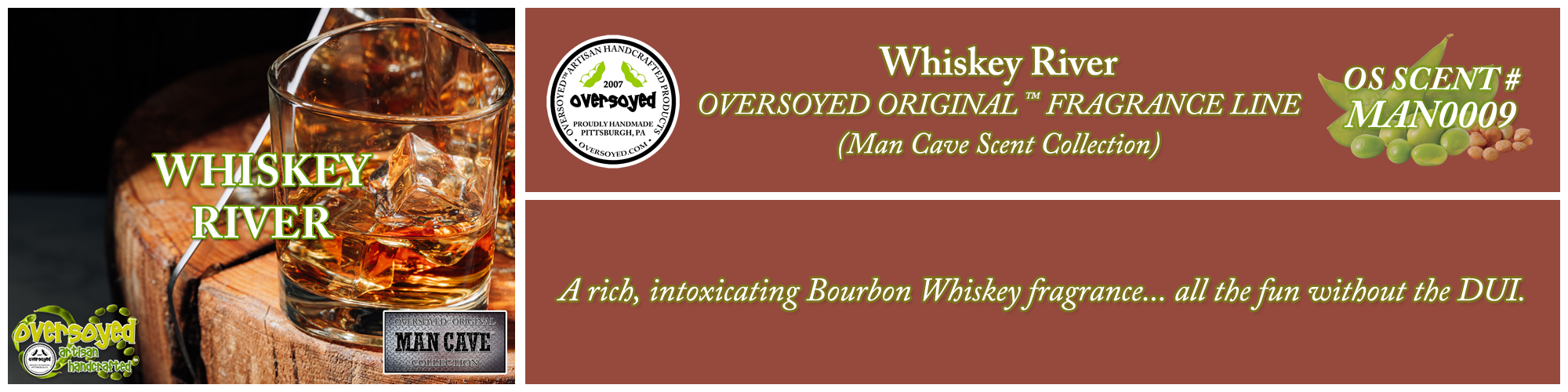 Whiskey River Handcrafted Products Collection