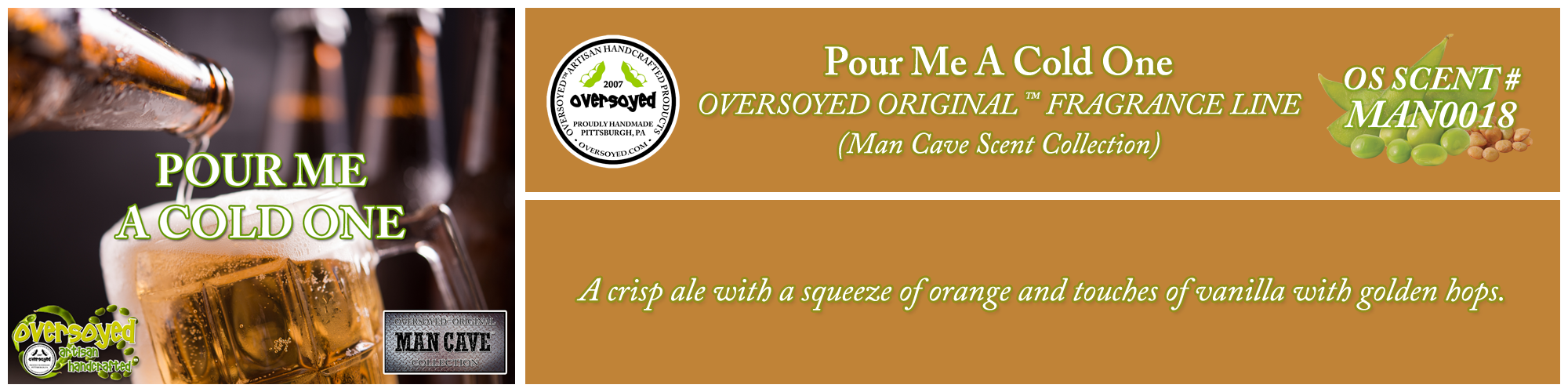 Pour Me A Cold One Handcrafted Products Collection