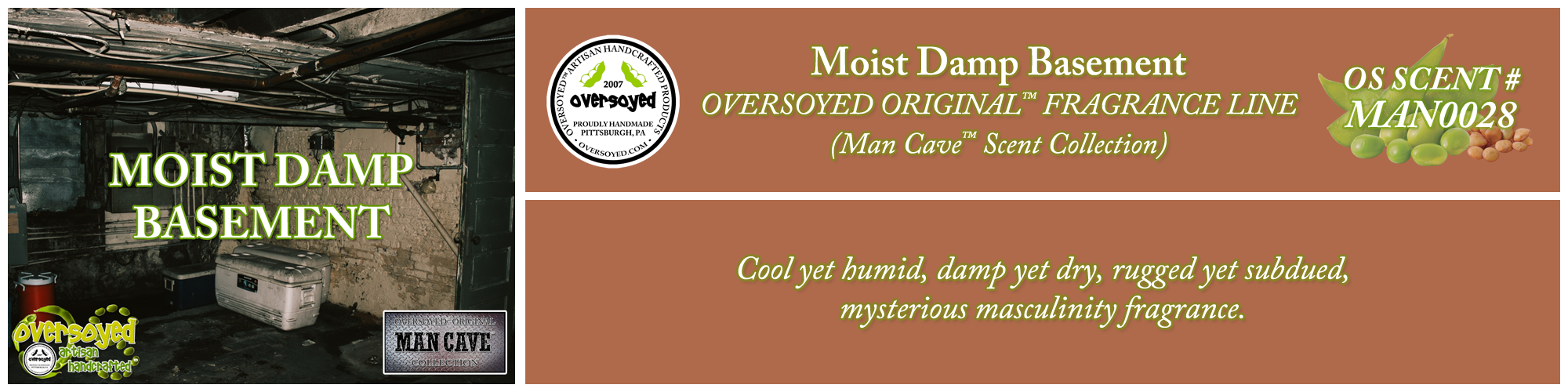 Moist Damp Basement Handcrafted Products Collection