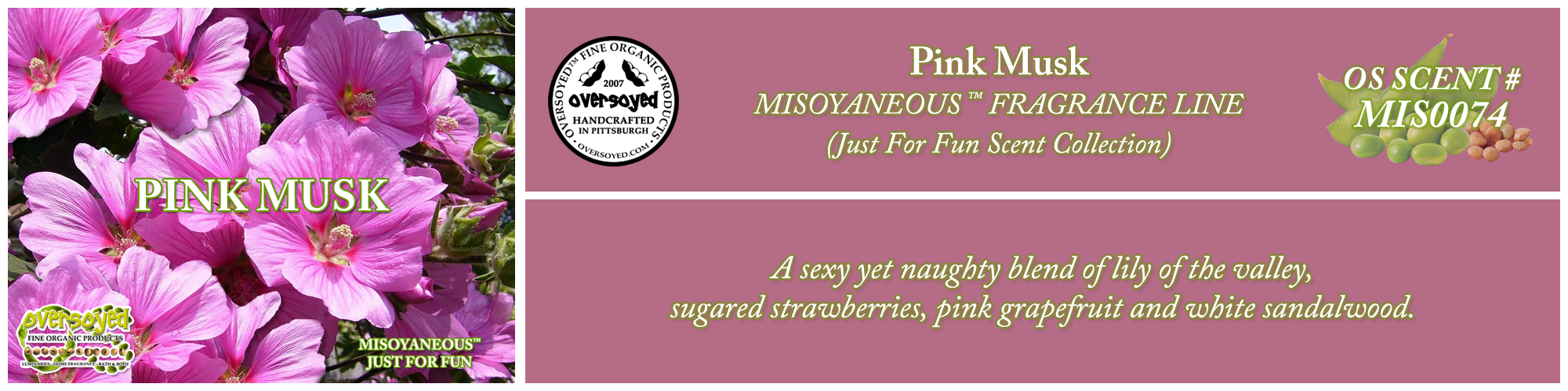 Pink Musk Handcrafted Products Collection