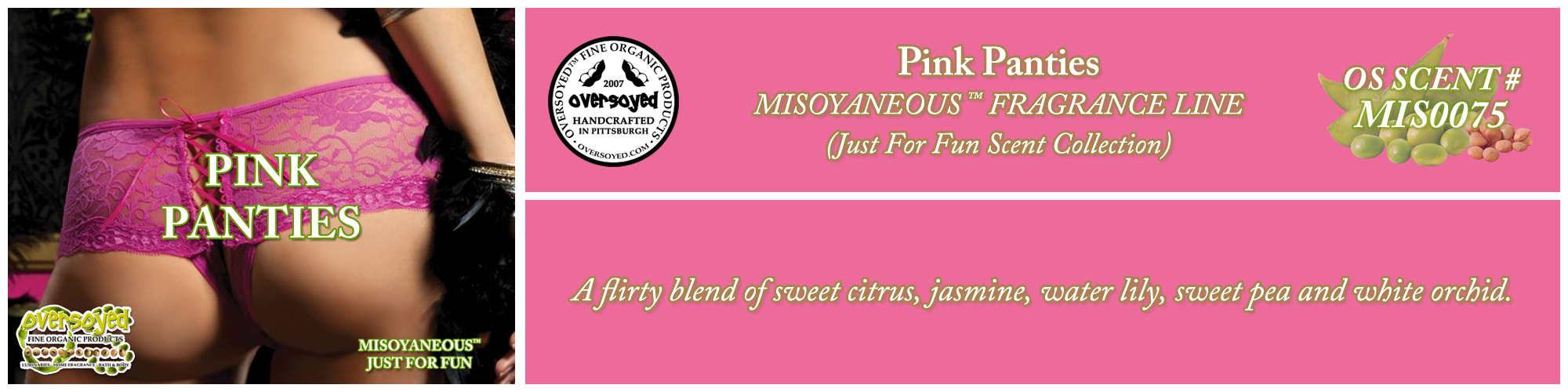 Pink Panties Handcrafted Products Collection