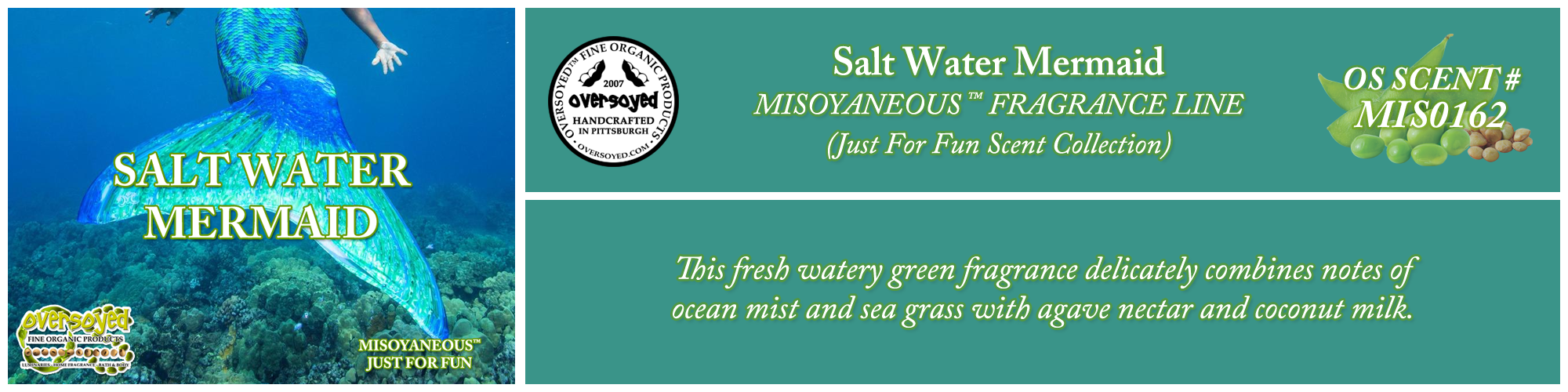 Salt Water Mermaid Handcrafted Products Collection