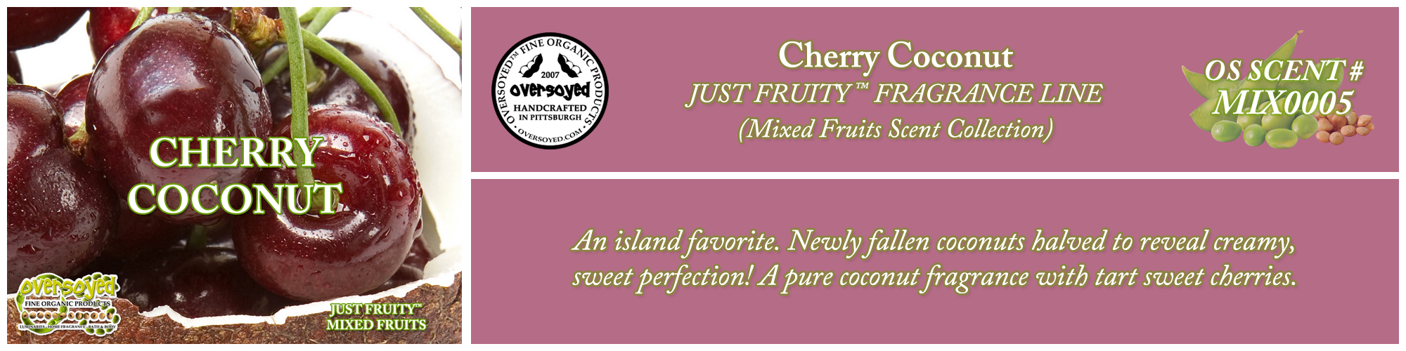 Cherry Coconut Handcrafted Products Collection