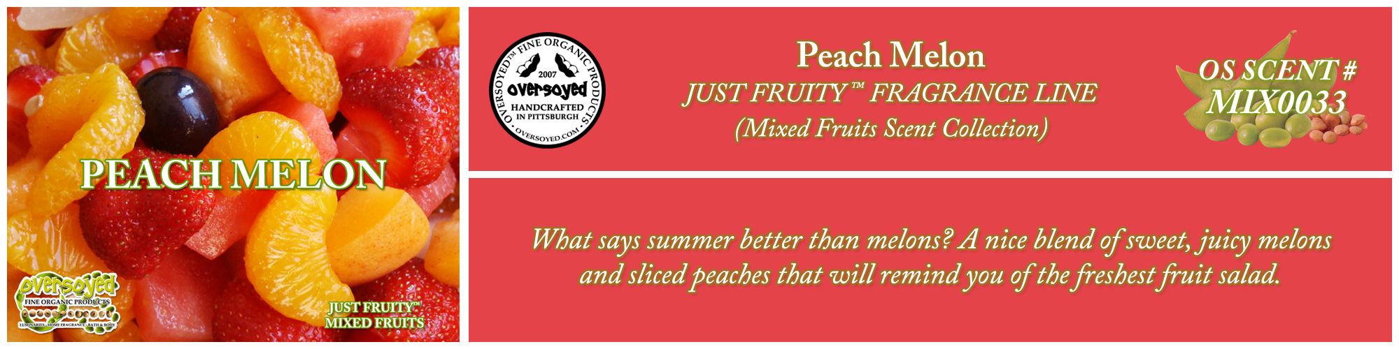 Peach Melon Handcrafted Products Collection