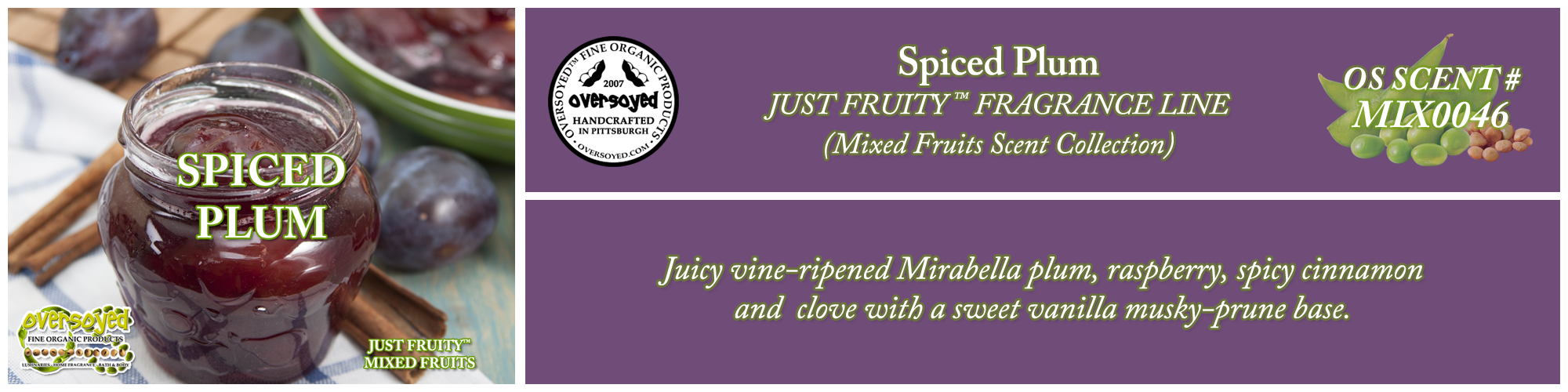 Spiced Plum Handcrafted Products Collection