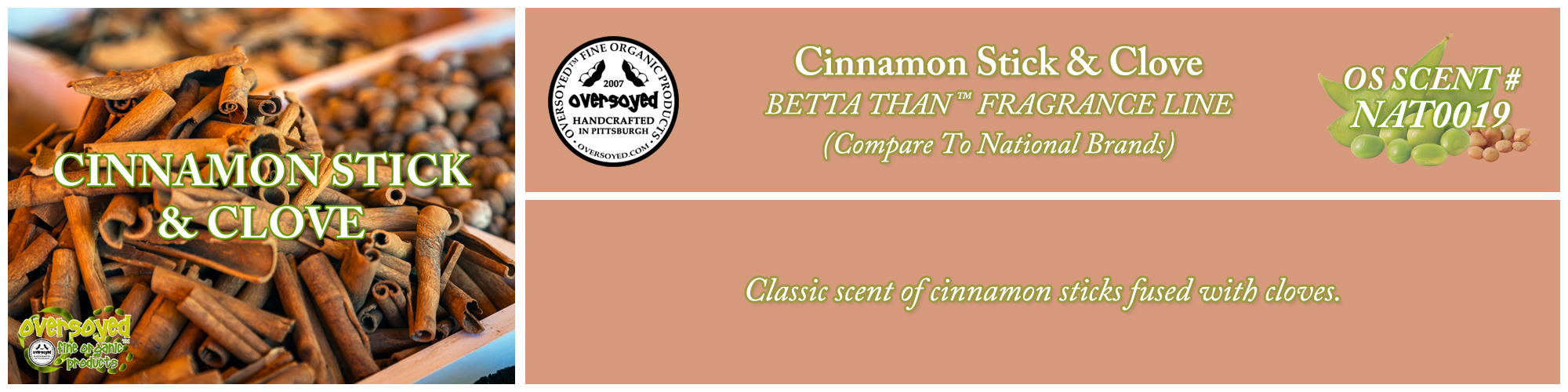 Cinnamon Stick & Clove Handcrafted Products Collection