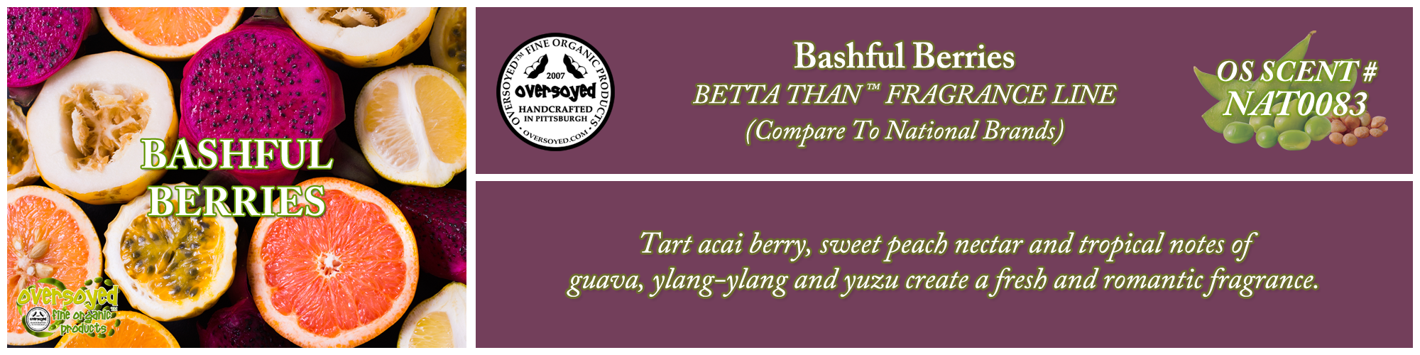 Bashful Berries Handcrafted Products Collection