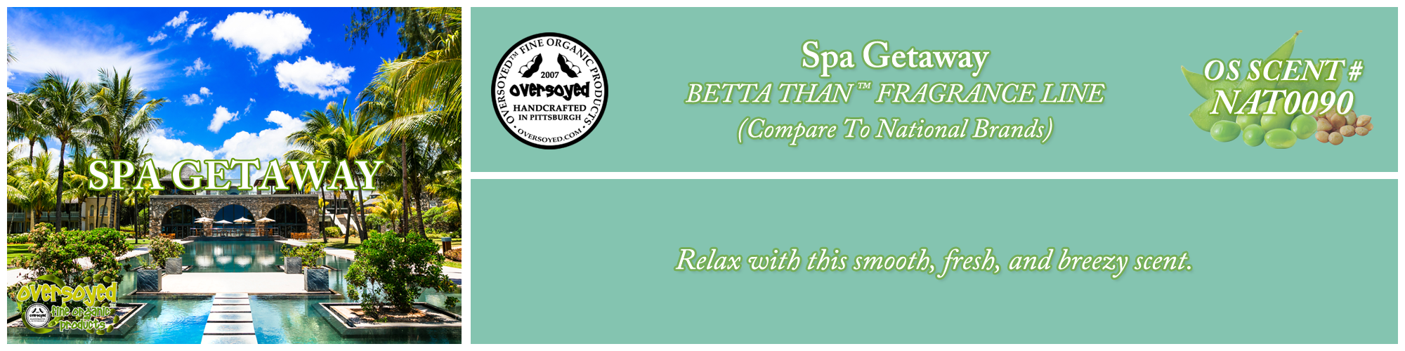 Spa Getaway Handcrafted Products Collection
