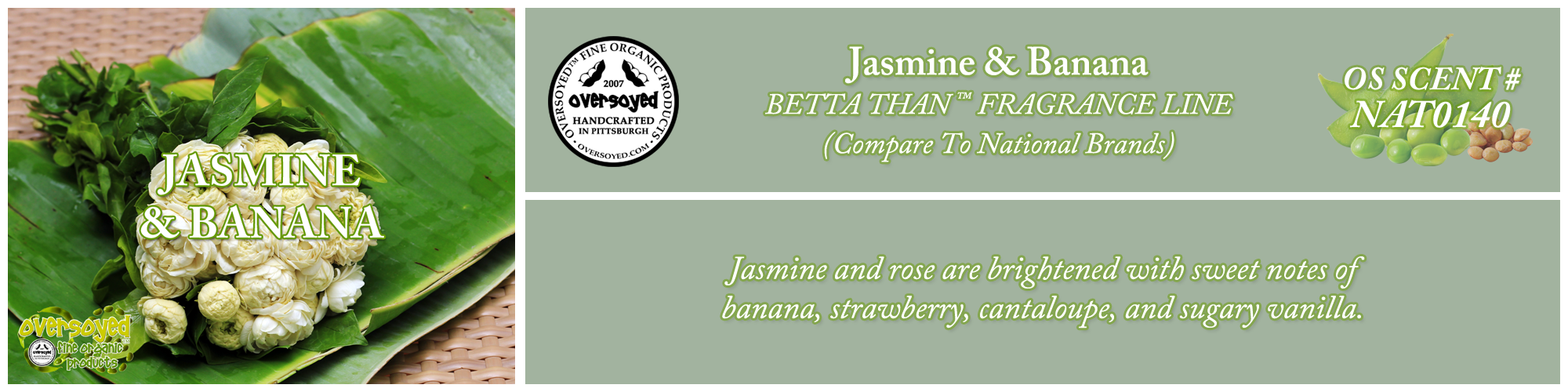 Jasmine & Banana Handcrafted Products Collection