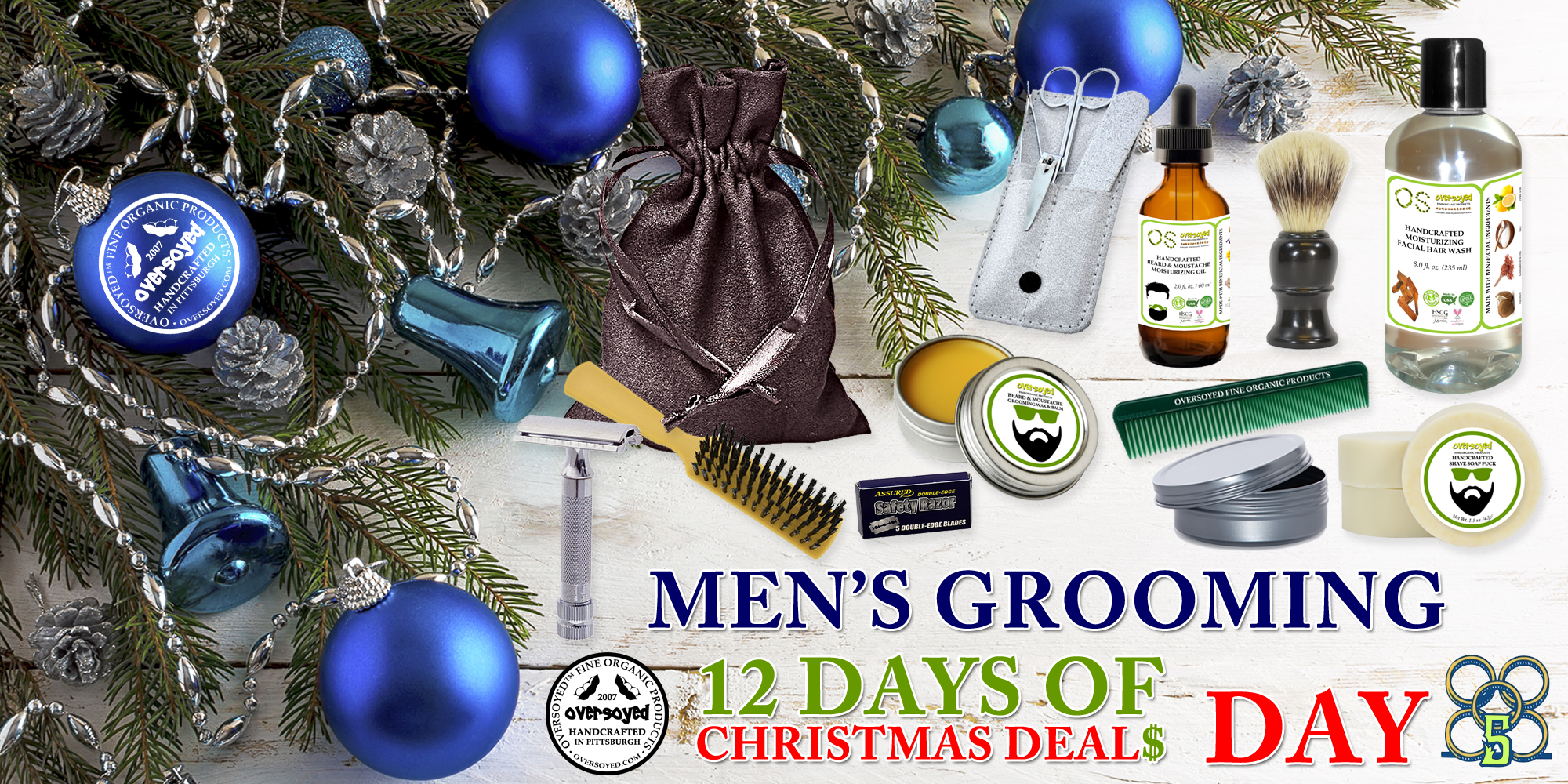 OverSoyed 12 Days of Deals - Day 05 - Men's Grooming