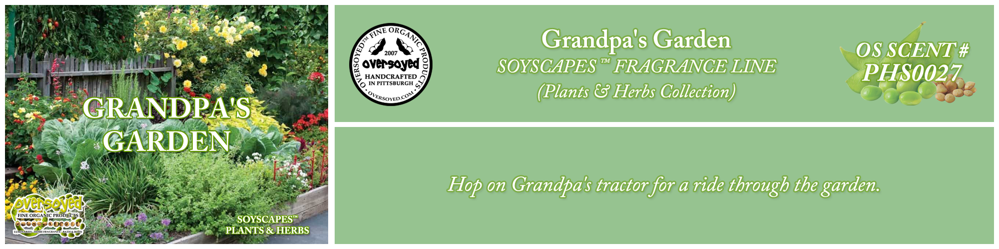 Grandpa's Garden Handcrafted Products Collection