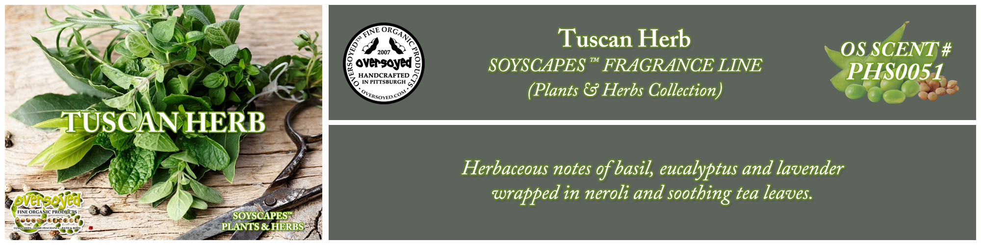 Tuscan Herb Handcrafted Products Collection