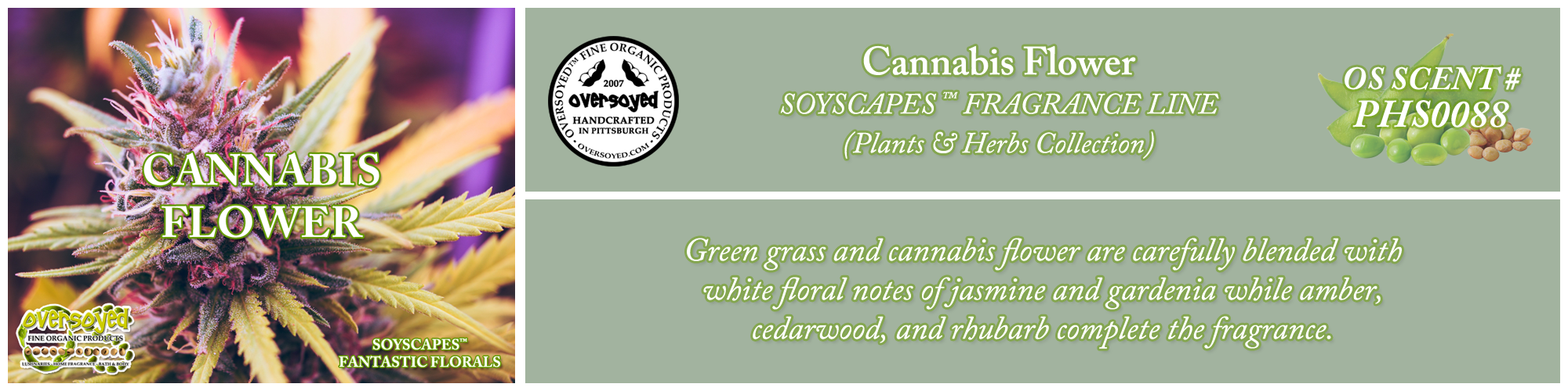 Cannabis Flower Handcrafted Products Collection