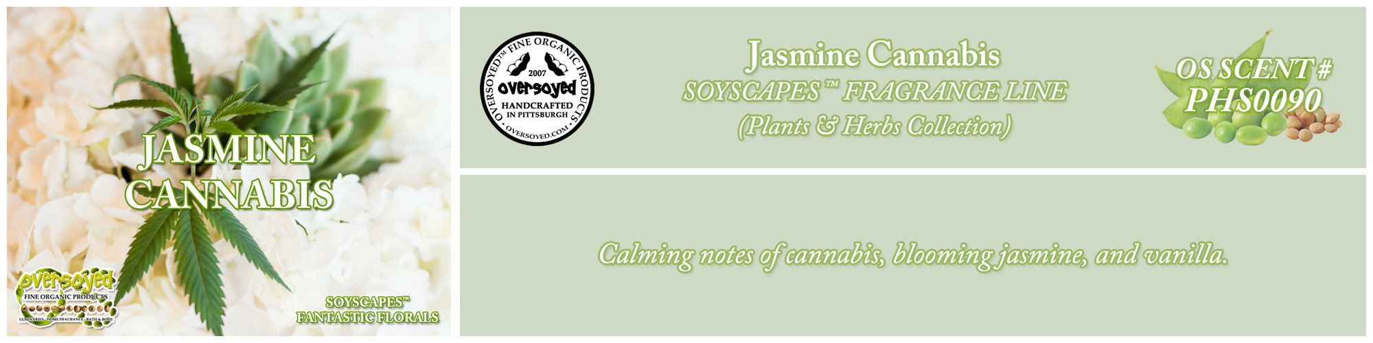 Jasmine Cannabis Handcrafted Products Collection