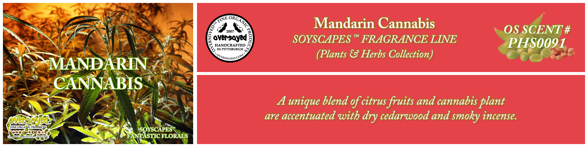 Mandarin Cannabis Handcrafted Products Collection