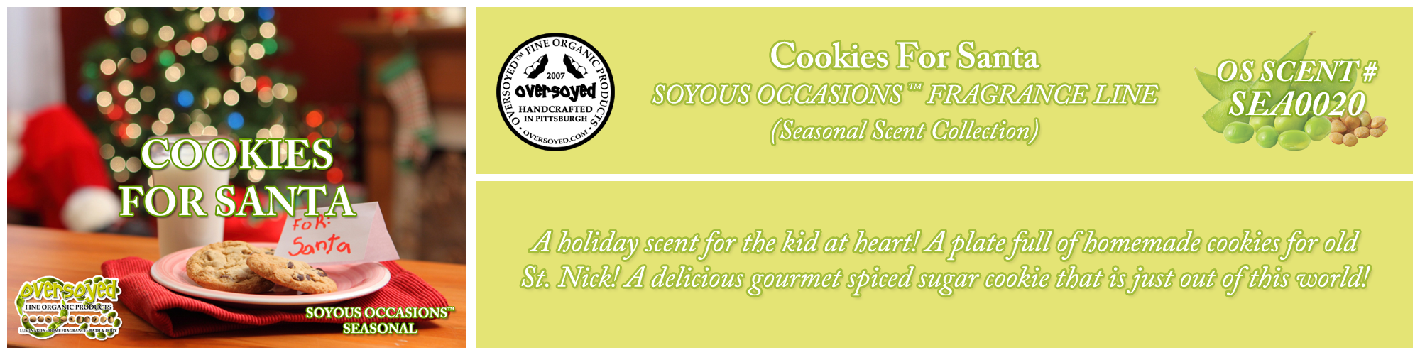 Cookies For Santa Handcrafted Products Collection