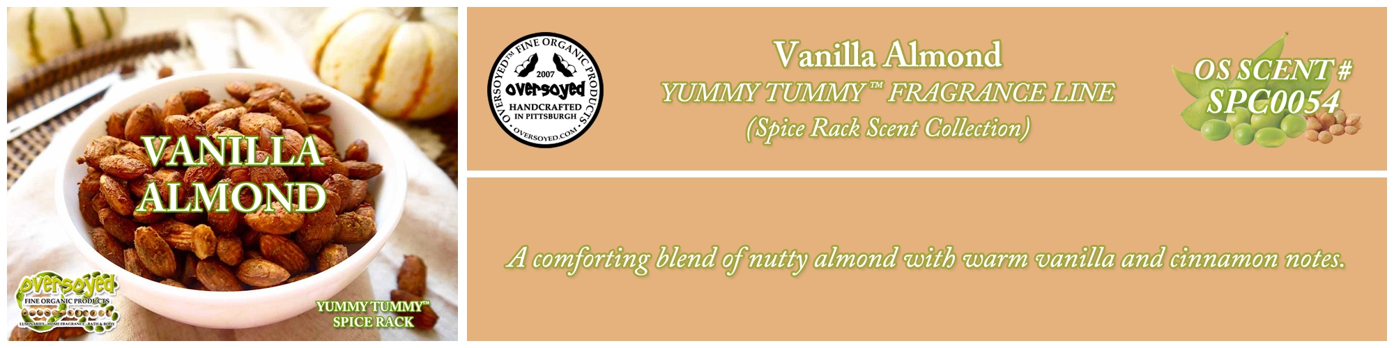 Vanilla Almond Handcrafted Products Collection