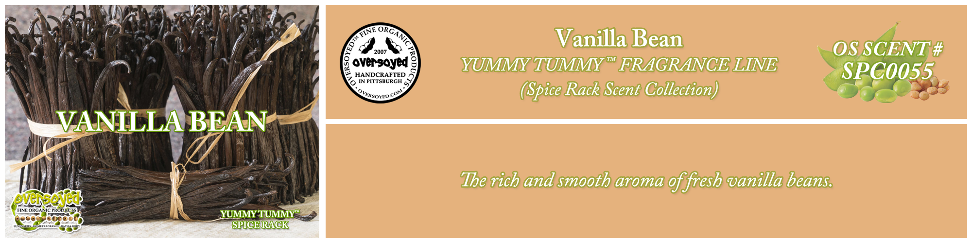 Vanilla Bean Handcrafted Products Collection