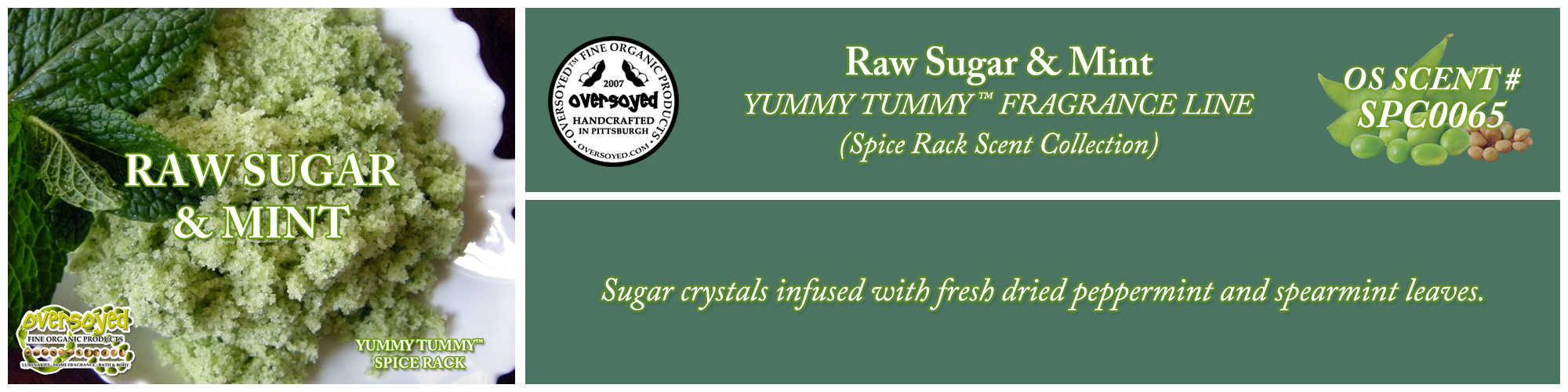 Raw Sugar & Mint Handcrafted Products Collection