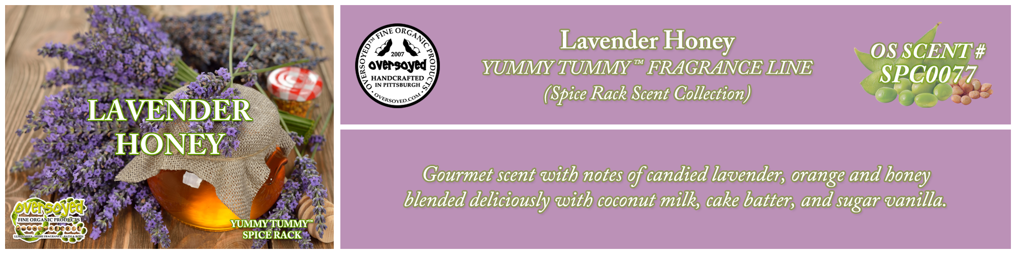 Lavender Honey Handcrafted Products Collection