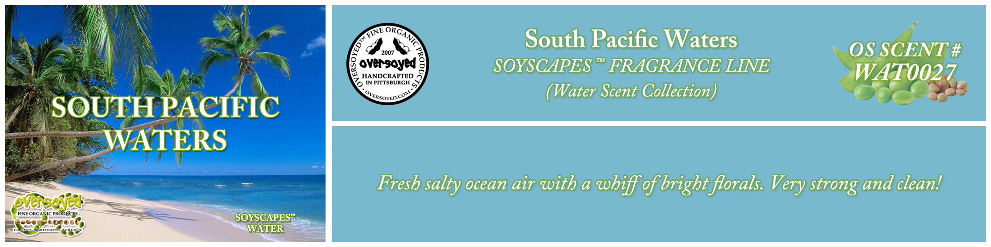 South Pacific Waters Handcrafted Products Collection