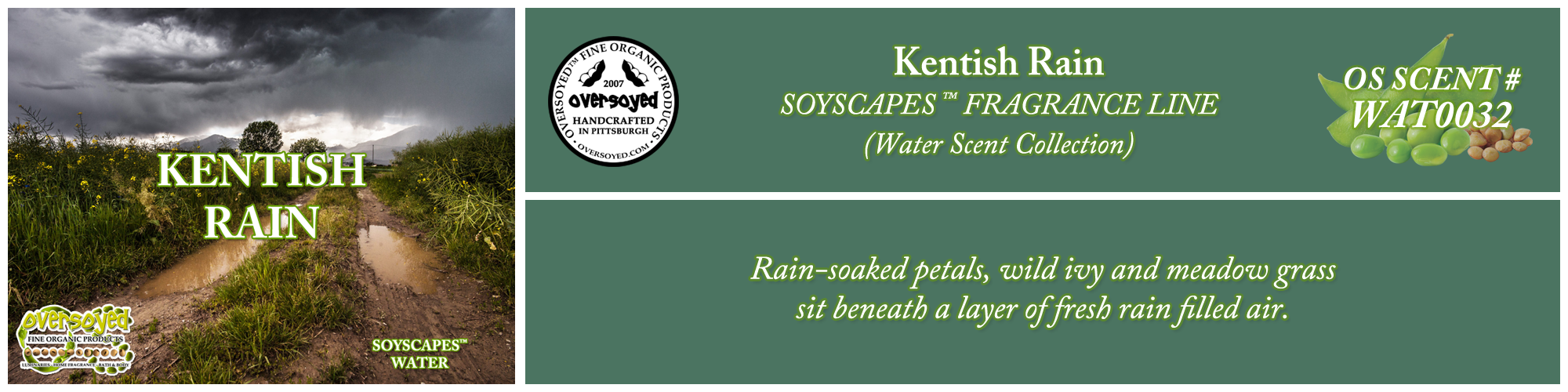 Kentish Rain Handcrafted Products Collection
