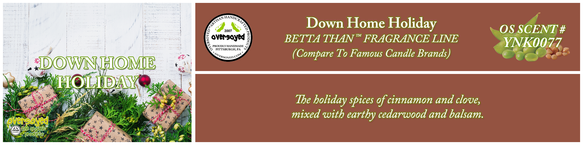 Down Home Holiday Handcrafted Products Collection