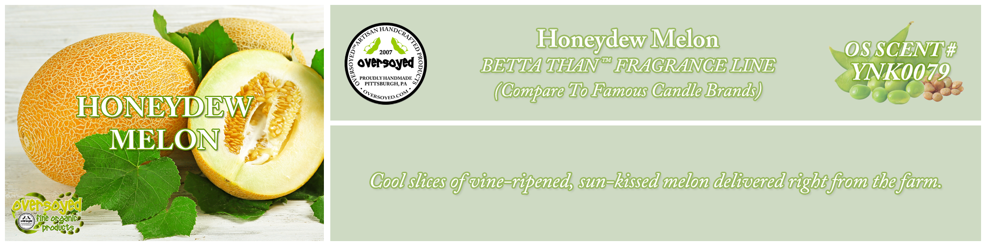 Honeydew Melon Handcrafted Products Collection