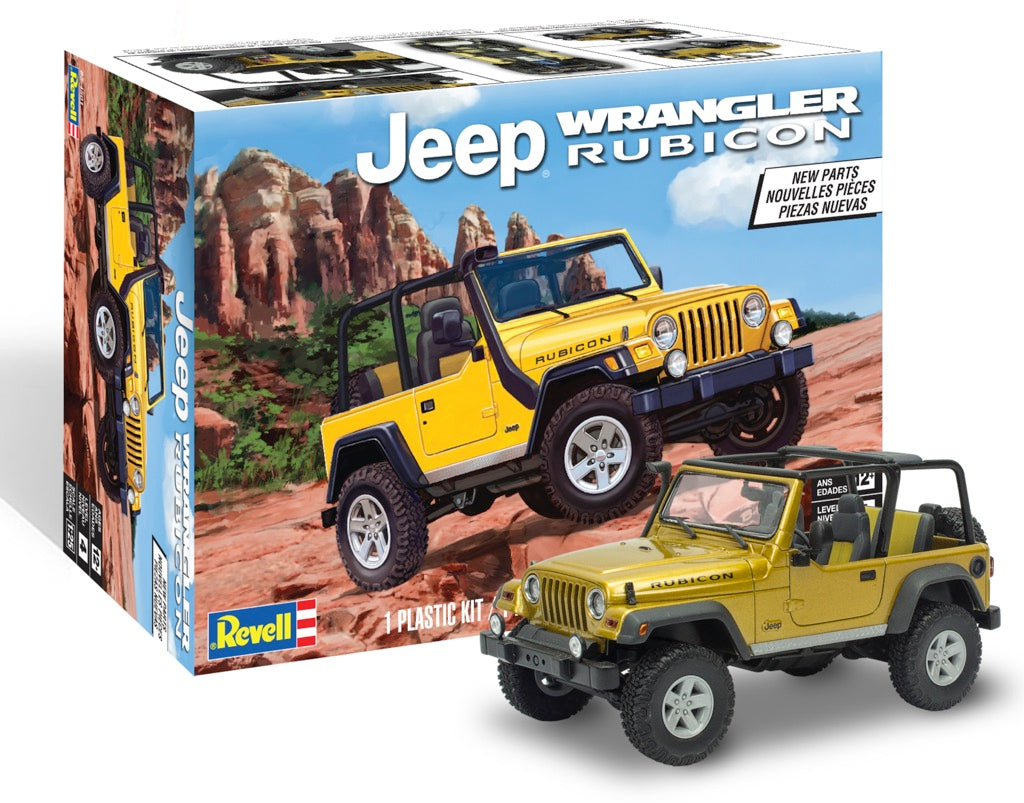 jeep wrangler plastic model kit