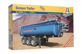 Italeri Dumper Trailer 1/24 3845 Trucks & Trailers Plastic Model Kit - Shore Line Hobby