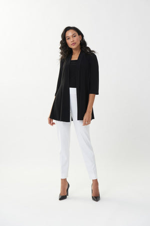 Joseph Ribkoff Classic Straight Pant with Slit In The Back