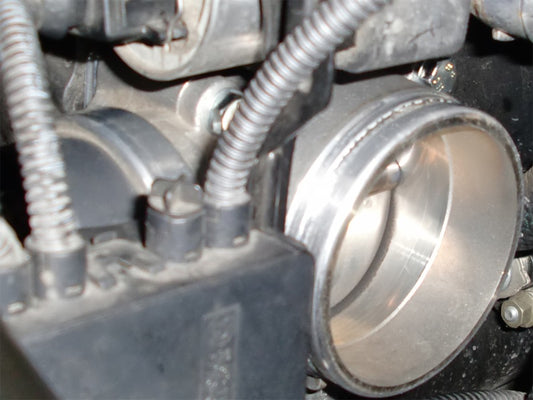 aFe Silver Bullet Throttle Body Spacer 07-13 BMW 328i (E90/E91/E92/E93 –  Hobby Shop Garage