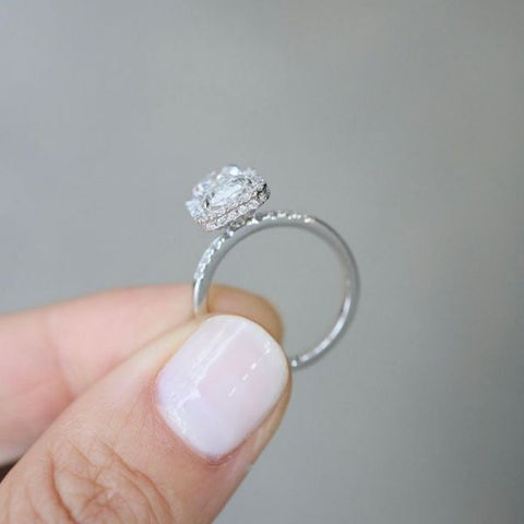 Silver Engagement Rings