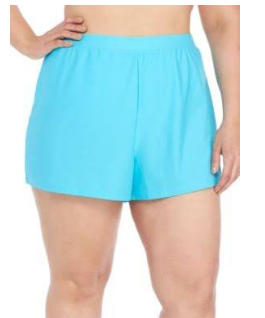 Beach Diva Signature Solids Swim Shorts 