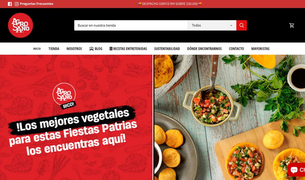 shopify themes for food and drink business
