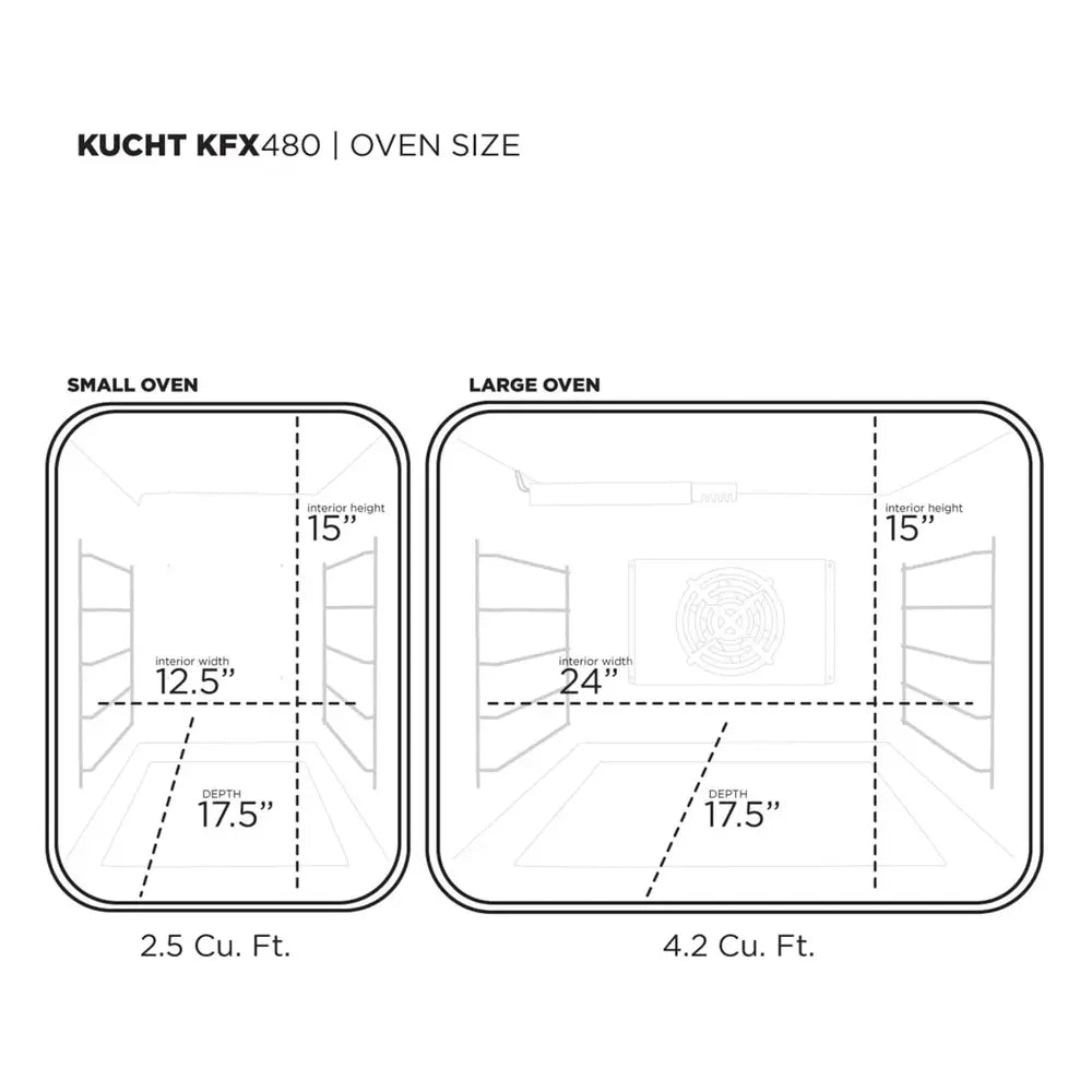 KFX4800XS-Oven-Size