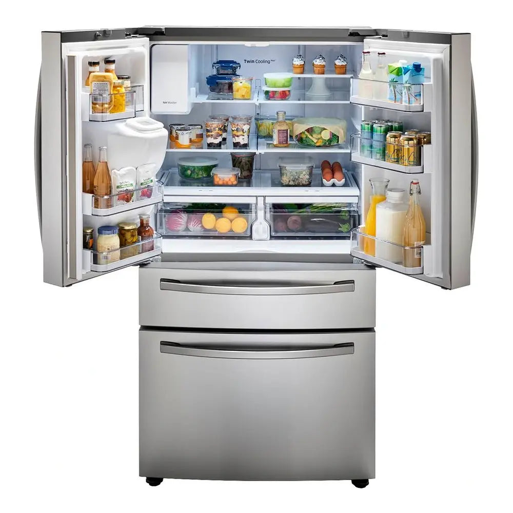 Samsung RF28R7201SR doors opened