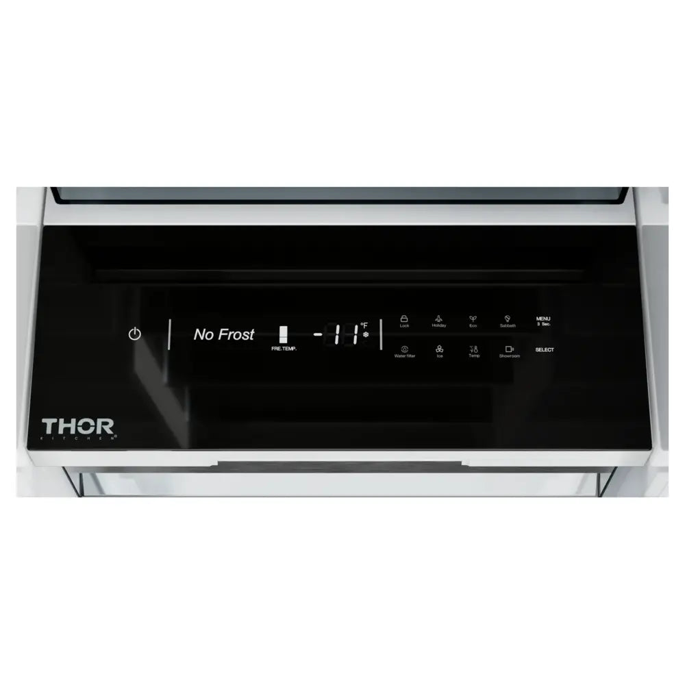 Thor Kitchen XRF18CFZSS-controls close up